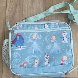 Pottery Barn Kids Mackenzie Disney Frozen Elsa and Anna Lunch Bag w/ Strap